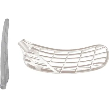 Florbalová čepel FATPIPE Pwr hard PE bílá L - Levá ruka dole/Bílá/tvrdá - hard (PE-H)