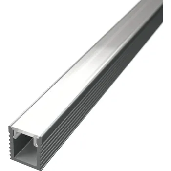 LED lišta Nástěnný profil lišta pro LED pásky SLIM N11 - profil lišta + Nacvakávací černý difuzor 2m - LED Solution - LP601_LP601/LP602-BLACKC - LP601_LP601/LP602-BLACKC