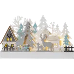 STAR 270-87 REINBEK Dřevěná svíticí vesnička