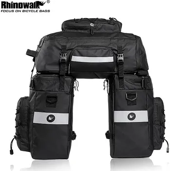 brašna na kolo Rhinowalk 11604223 na zadní nosič černá