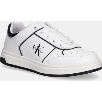 Dívčí tenisky Dětské tenisky Calvin Klein Jeans bílá barva, V3X9-83163 V3X9.83163.35.39 00X, EUR 35