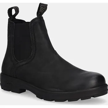 Pánské tenisky Kožené kotníkové boty Jeep QUAD JM52010A černá 99X, EUR 44