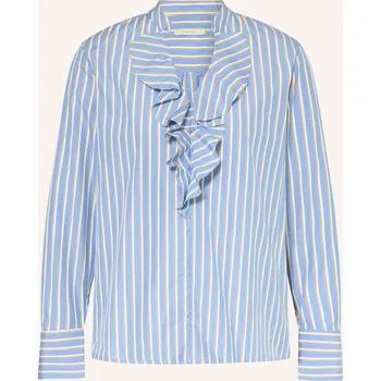 Dámská halenka Lilienfels Dámská Halenka, modrá / bílá / velbloudí, 38