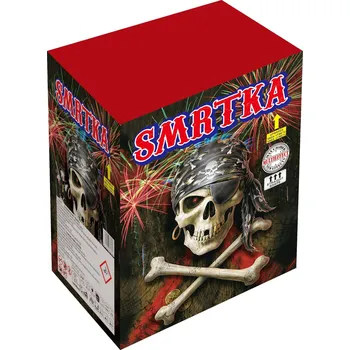 Zábavní pyrotechnika Ohňostroj - BATERIE VÝMETNIC SMRTKA 20 RAN 2x1