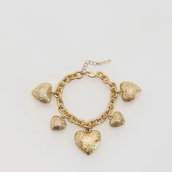 Náramek Reserved - Náramek s přívěsky - zlatý - 467FD-GLD - 467FD-GLD-ONE