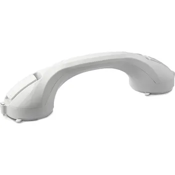 Madlo do koupelny MSV madlo do koupelny s přísavkami SAFE, s indikátorem, bílé, plast, 40 cm