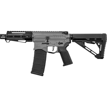 Airsoftová zbraň Airsoftová zbraň R&D Precision R15 5,5" M-LOK mod 1 ETU Nebula - černá/šedá, Zion Arms