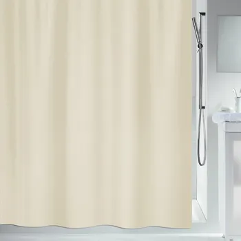 Sprchový závěs Spirella sprchový závěs MAYA, béžový, 180 x 200 cm, polyester