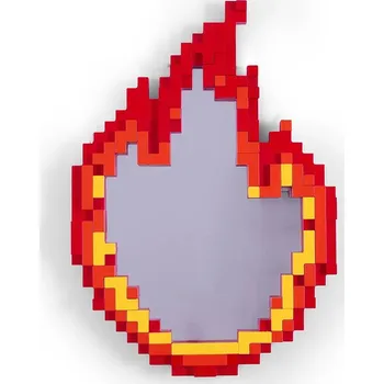 Zrcadlo Nástěnné zrcadlo Seletti Pixel 68 x 48,2 x 3,8 cm 17056 červená 33X