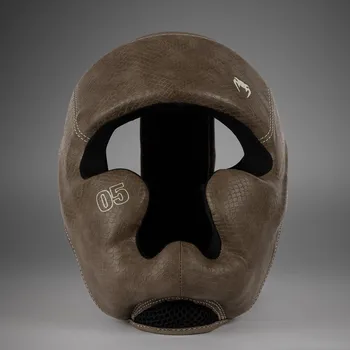 Chránič hlavy na box a bojový sport Boxerská a MMA přilba Venum Impact Evo Scales - Brown