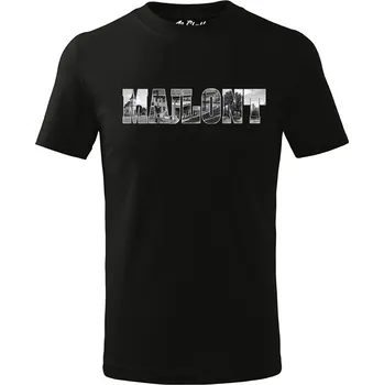 Chlapecké tričko Dětské tričko - Majlont Černá 6 let