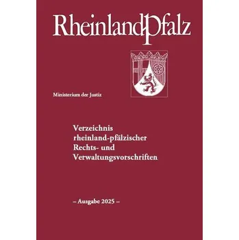 Verzeichnis rheinland-pfälzischer Rechts- und Verwaltungsvorschriften - Ministerium Der Justiz