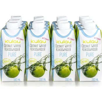 Bio kokosová voda Kulau Pure 12 x 330 ml