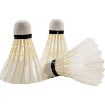 Raketový sport Badmintonové míčky Hobby 3 ks peří