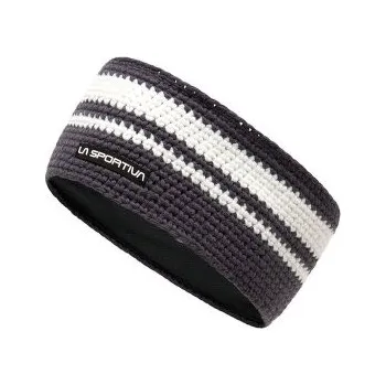 Módní doplněk La Sportiva ZEPHIR HEADBAND Onyx/Chalk šedá L/XL