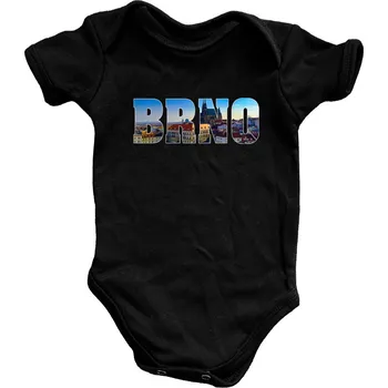 Kojenecký body Kojenecké body - Brno barevné Černá 80