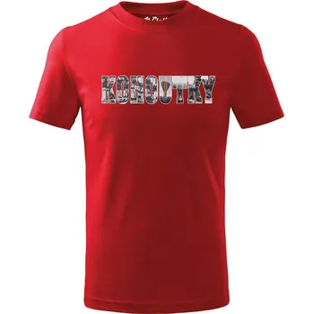 Pánské tričko Dětské tričko - Kohoutky Červená 12 let