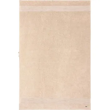 Ručník Středně velký bavlněný ručník Lacoste L LECROCO Cappuccino 100 x 150 cm 1059325 béžová 01X