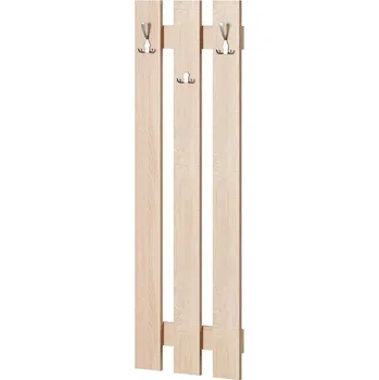 Věšáková stěna Drawa v dekoru dub sonoma, 40 x 120 cm