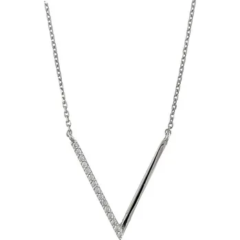 Náhrdelník Zlatý náhrdelník V Au 585/1000 hmotnost 1,53g