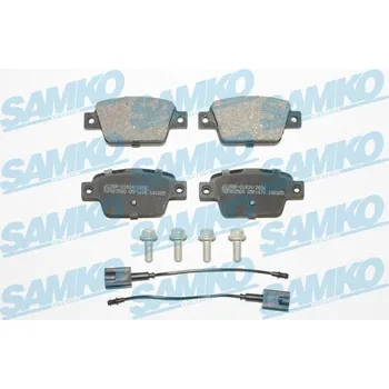 Brzdová destička Sada brzdových destiček, kotoučová brzda SAMKO 5SP1676