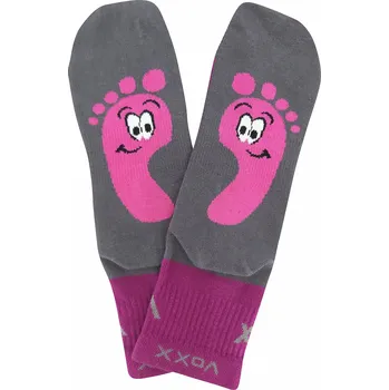 Oblečení a móda BAREFOOTIK VOXX barefoot dětské ponožky, Fuxia Velikost: 35-38