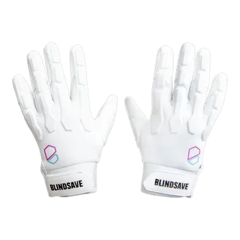 Florbal BLINDSAVE Legacy Padded gloves White L - L