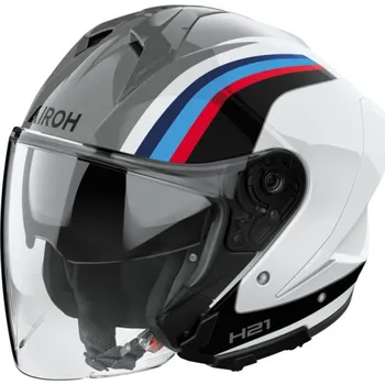 Helma na motorku Přilba H21 Arrow, AIROH (lesklá) 2026 (Velikost: XL)