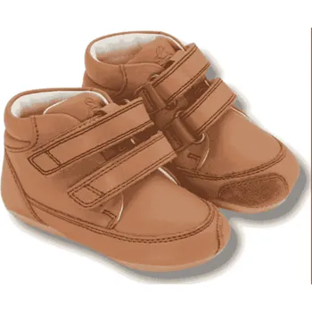 Dívčí polobotky BUNDGAARD Prewalker chlapecké barefoot boty, Brown Velikost: 20