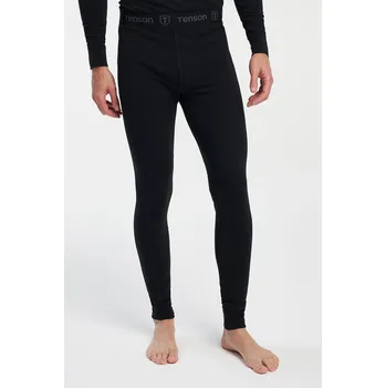 Pánské termoprádlo TENSON Himalaya Baselayer Merino Tights Men Black XL - XL