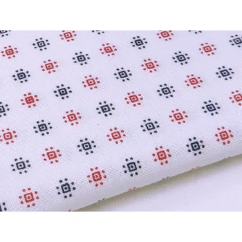 DOMESTIK 145/A994 VLOČKA BLUE-RED andílky do zdravotnictví 150cm / METRÁŽ NA MÍRU