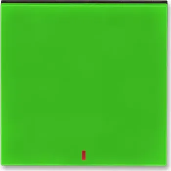 vypínač Kryt spínače dvojpólového, 3559H-A00655 67, ABB, Levit®, zelená / kouřová černá (ABB, Levit®, zelená / kouřová černá)