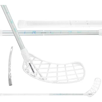 Florbalová hůl ZONE Stick Harder Airlight 29 Silver Holo 96 cm L - 96 (107) cm/Levá ruka dole