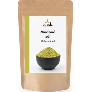 LUSSK Medová sůl Balení: 50 g