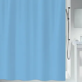 Sprchový závěs Spirella sprchový závěs PRIMO, nebesky modrý, 120 x 200 cm, polyester