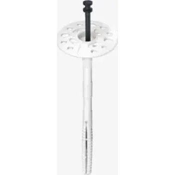 Hmoždinka Den Braven Talířová hmoždinka XPN 10/90 s plastovým trnem, natloukací, dlouhý rozpon Varianta: Talířová hmoždinka s plastovým trnem XPN 10 DEBBEX Ø 10 mm / 80 mm 200 ks bílá