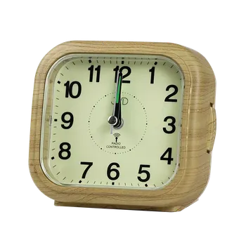 Budík JVD Ručkový analogový rádiem řízený budík JVD RB1603.2 s luminiscenčním displejem