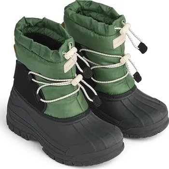 Dívčí sněhule Dětské sněhule Liewood Ania Winter Boot zelená barva, LW20057 LW20057.9BYA 77X, EUR 26