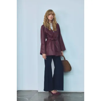 Pánská větrovka Bunda Answear.LAB B9666.ILK burgundské 83X, vel. L/XL