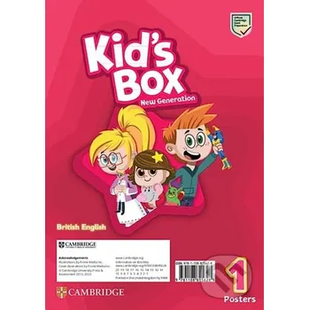 Cizojazyčná kniha Kid's Box New Generation 1 POSTERS - Cambridge University Press Cambridge University Press