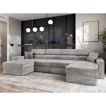 Sedací souprava SZYMANEK MEBLE Velká rohová pohovka ALRIE do U Orientace: Univerzální, Vyberte látku: MANILA 12