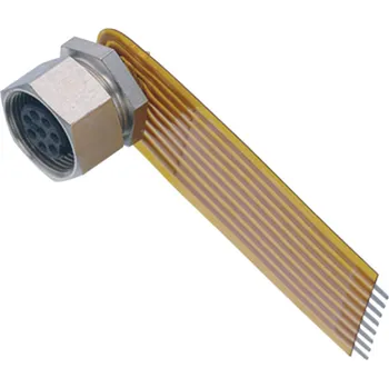 Rozvaděč Binder 09 0478 65 07 Konektor M9 pro montáž na panel, kontakty: 7, nestíněný, THT, IP40