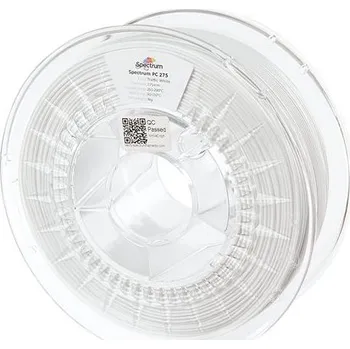 3D tisk Filament Spectrum PC 275 1.75mm Traffic White 1kg