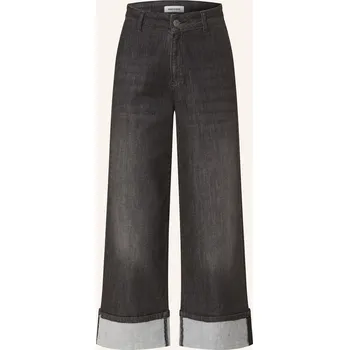 Dámské džíny More & More Dámské Culotte Džíny, 0968 dark grey denim, 38