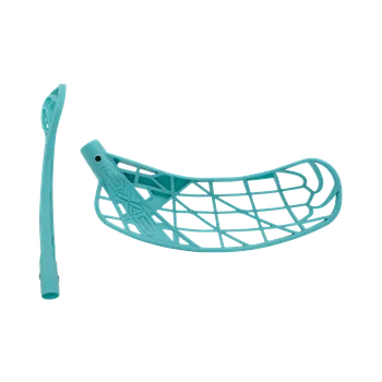 Florbalová čepel OXDOG Z-Avox NB Tiff Blue L - Levá ruka dole/Světle modrá/měkká - NB (PE)