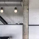 Moderní lustr Zero 10 světlá šedá