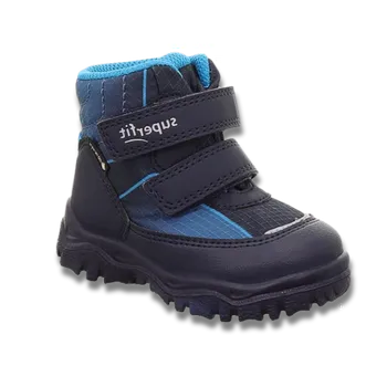 Chlapecká zimní obuv SUPERFIT Husky + dětské zimní boty, Blau Turkis Velikost: 22