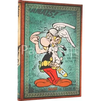 Diář Diář Paperblanks 2026 Asterix the Gaul midi vertikální DE0766-2 - 107005982
