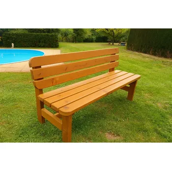 Zahradní sestava Zahradní lavice Vídeň 150 - barvená (Samostatná zahradní lavice - barvená)