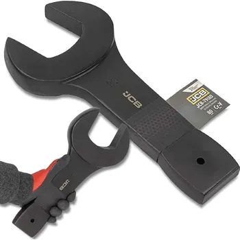 Klíč JCB plochý úderový klíč 80 mm, Cr-Mo ocel, robustní